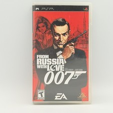 From Russia With Love 007 Sony PSP Complete CIB EA T NTSC-U/C USA Shooter