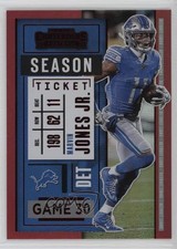 2020 Panini Contenders Season Ticket FOTL FOTL Red Zone Marvin Jones Jr #67 n0c