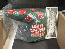 BRAND NEW RARE Scotty Cameron 2021 Las Vegas Let’s Roll Green Blade Headcover
