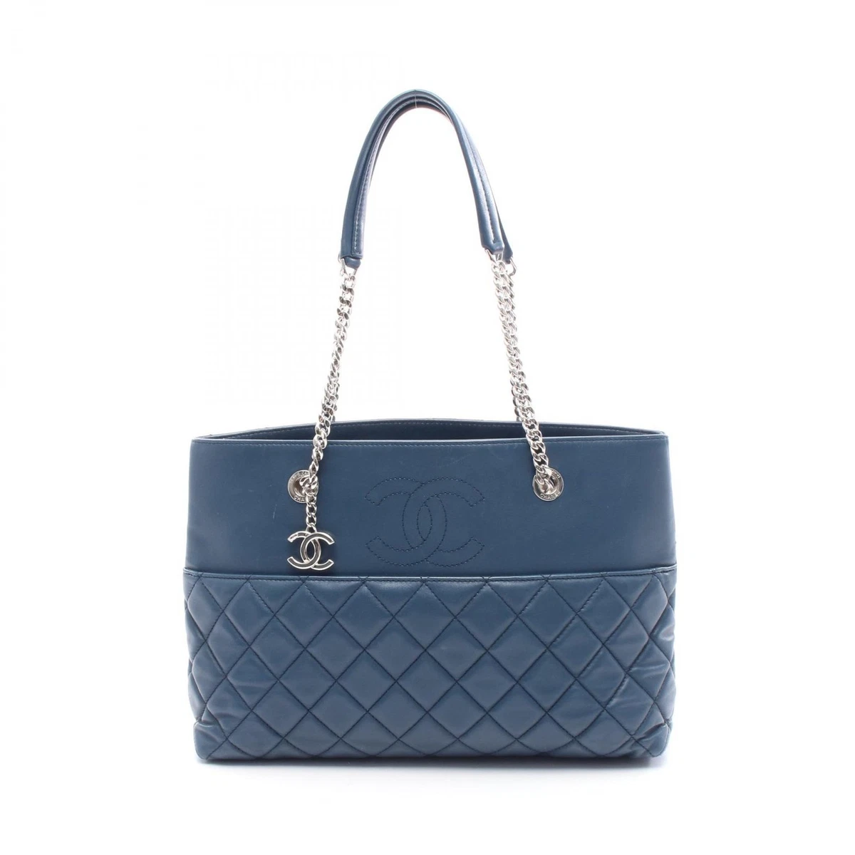 CHANEL Tote Blue Bags & Handbags for Women for sale | eBay