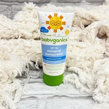 Babyganics SPF 50 Mineral Sunscreen Non- Allergenic Pediatrician-Tested 6oz NEW