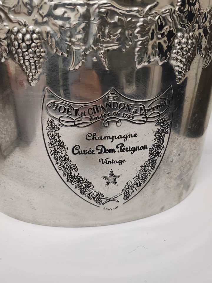 Moët & Chandon Champagne Dom Pérignon Eiskübel Metall – Groß für Magnum  - Bild 2 von 4