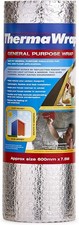 600mm x 7.5m x 3.7mm Insulating Wrap Easy Install Bubble Foil Insulation Ideal