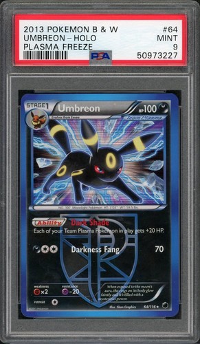 Umbreon graded PSA 9 for sale on eBay