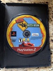 The Simpsons Hit & Run – PS2 Complet (manuel, Boîtier) – PAL, Bon état