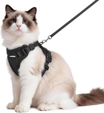 Escape Proof Cat Harness And Leash Set Vest Walking Pet Supply Breathable