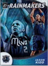 Jason Kidd #17 2019-20 Donruss Optic Rainmakers Dallas Mavericks