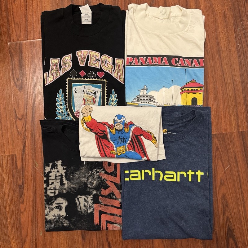 Mix Vintage shirt Lot of 5