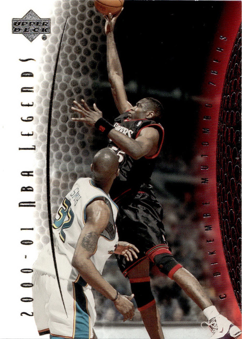 2000-01 Upper Deck Legends #36 Dikembe Mutombo SIXERS HOFer