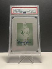 2019 Panini Chronicles - 1/1 auto Rookies Daniel Jones #205 Printing Plate
