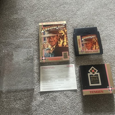 Indiana Jones And The Temple Of Doom Tengen NES Nintendo No Manual