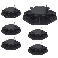 6 Socles de Support de Solive, Socle de Support Réglable pour Terrasse et P6028