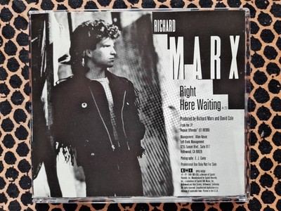 RICHARD MARX - Right Here Waiting * US-PROMO * DPRO 04358 * EMI * 1989