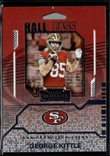 2024 Panini Contenders #15 George Kittle Hall Pass