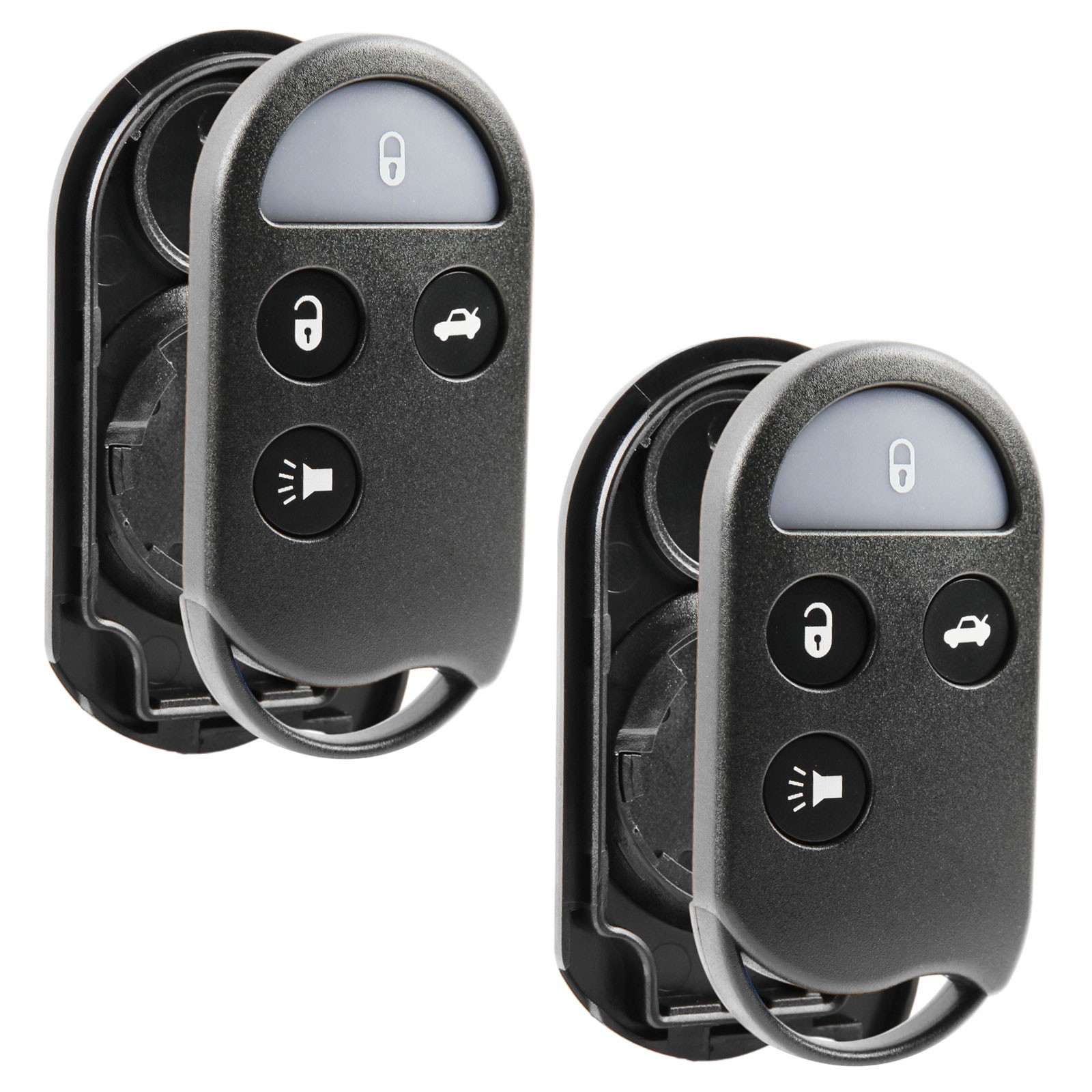 2 Remote Car Key Fob Shell Case for 1995 1996 1997 19978 1999 Nissan Infiniti