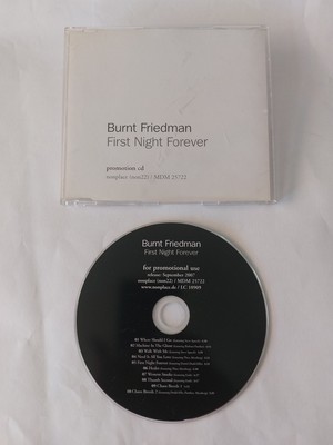 Burnt Friedman - First Night Forever / Promo CD / full Album / nonplace 2007