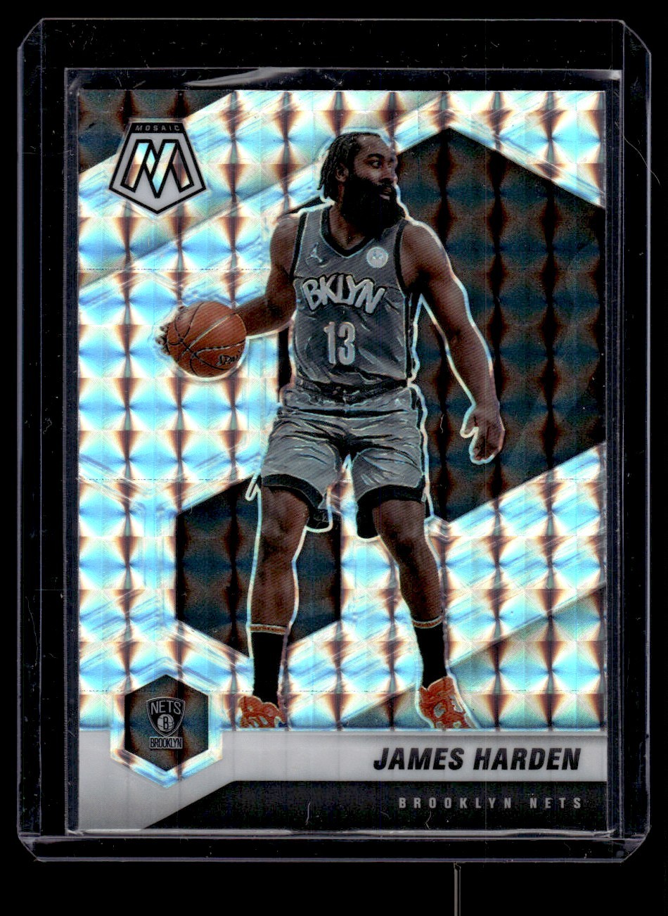 2020-21 Panini Mosaic Mosaic James Harden Brooklyn Nets #173