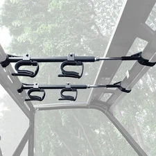 StarknightMT UTV Gun Rack - UTV Overhead Gun Holder Roof Gun/Bow Rack with So...