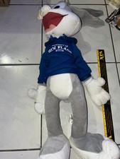 SIX FLAGS GREAT ADVENTURE LOONEY TUNES BUGS BUNNY 24 INCH PLUSH BLUE HOODIE