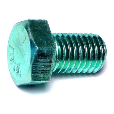 5/8''-11 x 1'' Green Rinsed Zinc Grade 5 Hex Cap Screws (64 pcs.)