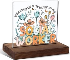 Social Worker Gifts for Women, Appreciation Gifts, colour 
