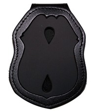 NYPD Sergeant Belt Clip Badge Holder with Pocket and Chain Cutout PF287 