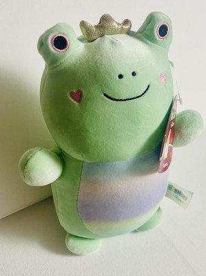 Original Squishmallows 10'' Fenra The Frog Plush Hugmees Jazwares New