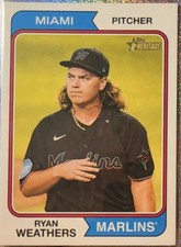 2023 Topps Heritage High Number - Ryan Weathers #632