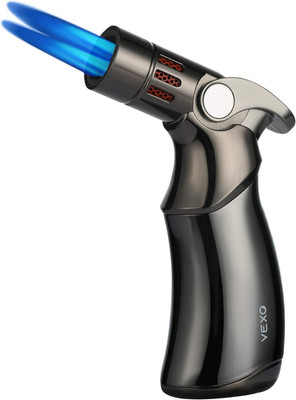 Vexo-Mini4 Quad Jet Flame Torch Lighter Windproof Butane Portable Black