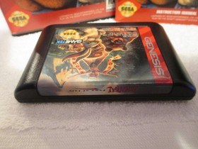 BRUTAL PAWS of FURY SEGA GENESIS COMPLETE CIB AUTHENTIC GAMETEK RARE *HANG TAG*