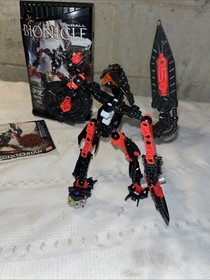 LEGO Bionicle 8978 Glatorian Skrall, Complete CIB Canister & Manual