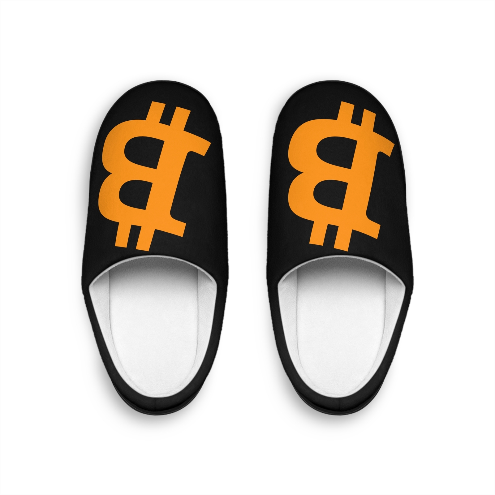 SAOLA Pantofole da uomo Bitcoin pantofole BTC scarpe crittografiche pantofole Bitcoin nere