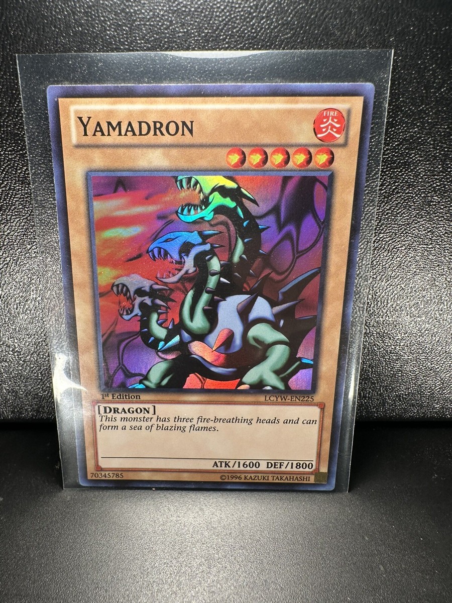 fire dragon yugioh card Collectible Yu-Gi-Oh Monster Yu-Gi-Oh! Yamadron Super Rare Card 1500 Defense Yu-Gi-Oh Rush Duel The Fire
