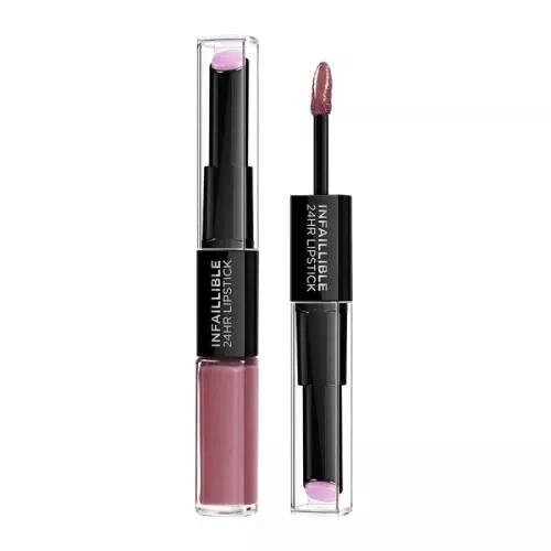 L'Oreal Paris Infallible 24HR 2 Step Lipstick 218 Wandering Wildberry *Brandnew* - Picture 1 of 3