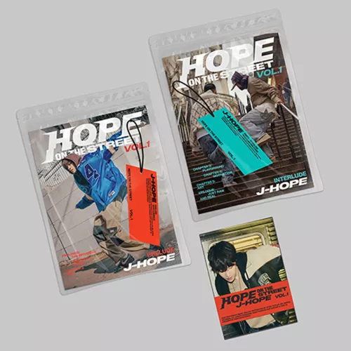 BTS J-HOPE [HOPE ON THE STREET] VOL.1 Album/CD+Photo Book+Poster+2 Card+etc+GIFT