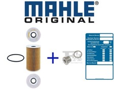 MAHLE Ölfilter + Ölablassschraube für PORSCHE BOXSTER 986 987 CAYENNE 9PA