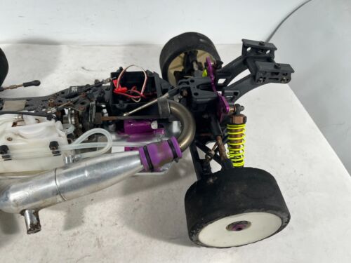 Hot Bodies? HPI? Rullo ovale sporco nitro usato modello sconosciuto con tubo servo MK30 - Foto 5 di 18