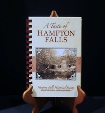 Hampton Falls NH 'Taste of Hampton Falls' Recipe Cookbook Spiral Bound 160 Page 