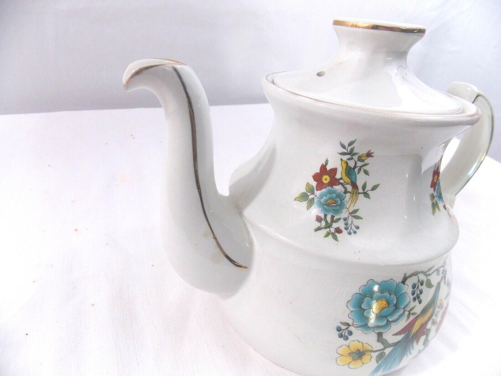 Ellgreave Bicentennial England Teapot Genuine Ironstone Wood and Sons
