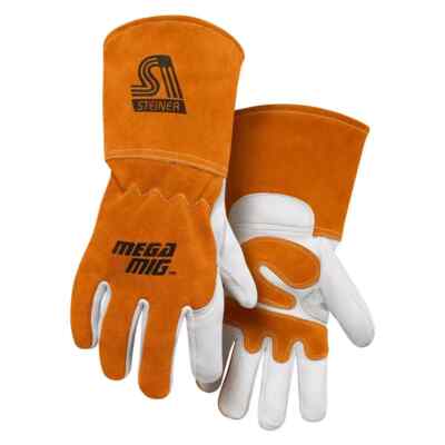 Steiner Industries 0215-L Mega MIG Welding Gloves, Large