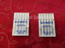 Schmetz Microtex Sharp Sewing Needles 15x1 HAx1 Size 14