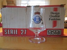 12 x RASTAL-Glas-Serie 27 Royal-Bier-Pokale 0,3l Hofbr&auml;uhaus M&uuml;nchen NEU vintage