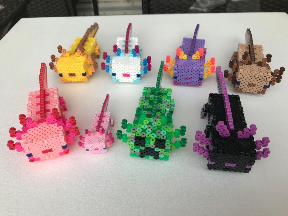 Enderman Mine Craft Axolotl Removable Limbs 3D Puzzles Room Decor