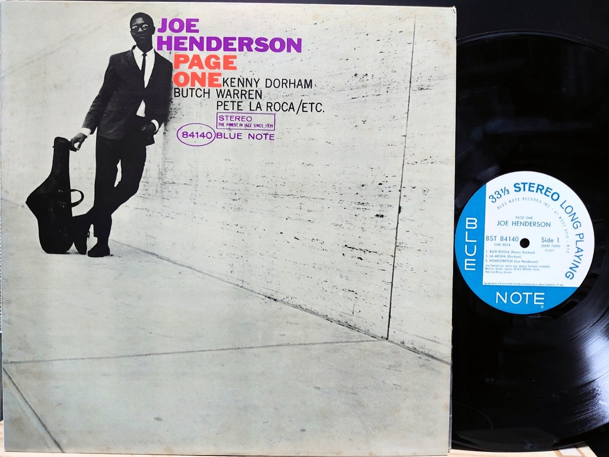 レア！ Joe Henderson Page One 青白リバティ盤 レコード Joe