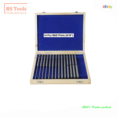 #ad Sioux Valve Seat Grinder Pilots Grinding Hardened 14 Pcs Stems 4mm to 11 32 $82.89