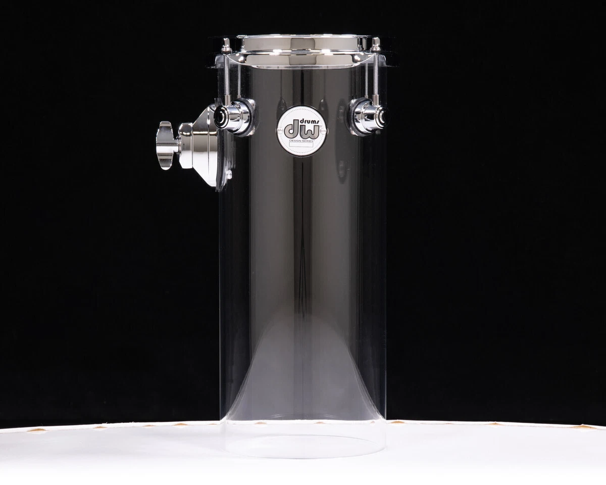 DW Design Rata Tom 6x14 w TB12 Clear Acrylic eBay
