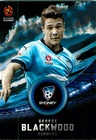2016 2017 SYDNEY FC A-League Card GEORGE BLACKWOOD