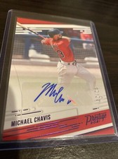 2021 Chronicles Prestige Baseball Michael Chavis Auto 12/25