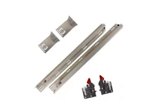 CSH 21 in. Soft Close Full Extension Undermount Drawer Slides Kit (6-Pairs)