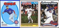 2023 Topps Throwback Thursday Christopher Morel ROOKIE CARD Cubs #37 #70 #102 RC. rookie card picture